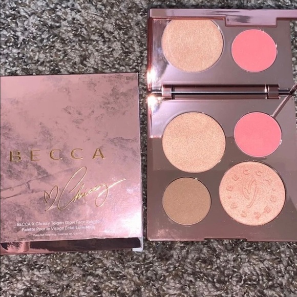 BECCA Other - becca chrissy teigan glow face palette